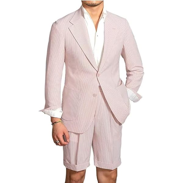 メンズウェア BRIEFING SEERSUCKER DRESS SHORT PANTS M Athletic Fit Shorts - Grey Seersucker