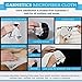 Garnetics Microfiber Cleaning Cloth (12 PACK) - to clean Glasses, Lens, Cell Phone, Tablet, Laptop, TV, LED, LCD screens - Premium Lintfree fiber - Computer Screen and Eyeglass cleaner