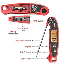 TempPro F05 Digital Meat Thermometer for Cooking