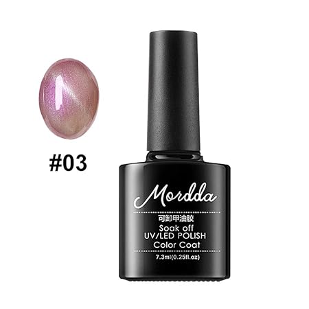 Fernando S.L 7.3ml langanhaltende Gel UV Polnisch Cat Eye Shell Sirene Glanz Magnet Remote Sugar Base Magnetlack Maniküre 3#