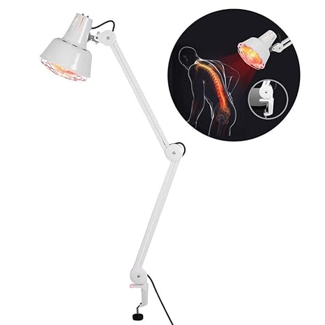 Heizlampe, verstellbarer Kopf Stand Hitze Licht Gerät für Ganzkörper-Muskelgelenk Rückenschmerzen Relief