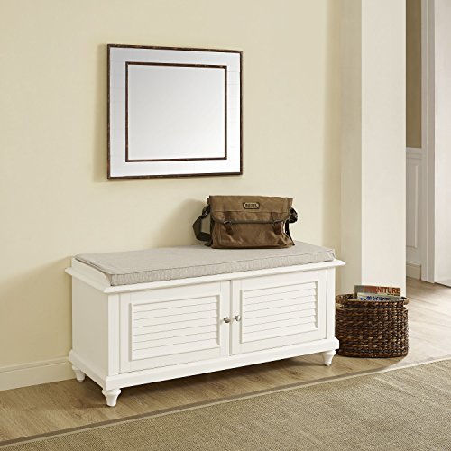 Crosley Furniture Palmetto Entryway Bench White Pricepulse