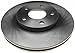 ACDelco Silver 18A2458A (19241848) Non-Coated Front Disc Brake Rotor