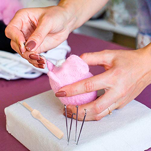 image for 95Pcs Needle Felting Kit MIUSIE Abundant Wool Felting Supplies with 90