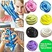 Make Your Own Slime! Kit W/ Containers & Lids, Clay, Foam Beads, Glue, Glitter Powders with Accessories! Recipes for Making Color and Different Types of Slime How to Make Slime Recipes Included