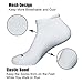 LITERRA Mens Ankle Socks 6 Pack Athletic Running Socks