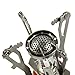 Camping Stove - THZY Ultralight Portable Outdoor Backpacking Camping Stove with Piezo Ignition(Butane/Butane Propane Canister Compatible)