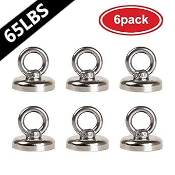 AUTIDEFY - Ganchos magnéticos de neodimio resistentes con perno ...