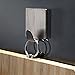 KONE Adhesive Towel Hooks Stainless Steel 4 Piecs (No Need to Put Holes)