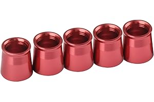 HISTAR 5Pcs Golf Tip Ferrules Rings Aluminum Multi Color for 0.335 Golf Driver Fairway Wood Shafts