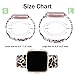 Wepro Floral Bands Compatible with Fitbit Versa & Versa Lite SE SmartWatch for Women Men, Small, Silicone Fadeless Pattern Printed Replacement Band Wristbands, Leopard