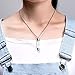 Oinsi Urn Necklace for Ashes Timeless Hourglass Cremation Jewelry for Women Men Memorial Pendant Keepsake for Human Pet Ashes (Silver)