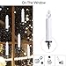 Flameless Taper Candles Led Flickering Votive Unscented Battery Operated | Window Candles |White Candles Electric Tealight Remote with Timer Clip Gift Party Wedding Holiday Tree Decoration 10Pcs