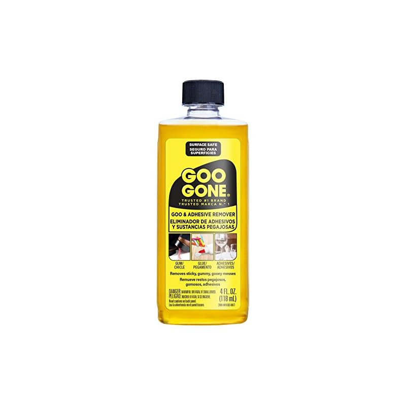 Goo Gone Original 4 Ounce Goo and Adhesive Remover For Stickers