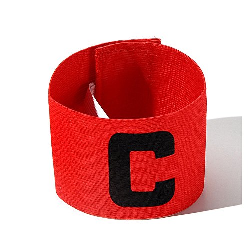 Wrzbest Soccer football Youth Captain's Armband Fits Arm Circumference 25-28cm(7-13 inch) - Pack of 5 - Thumbnail 4