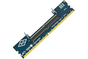 Pasuihcay Laptop DDR5 Memory to DDR5 Desktop Memory Adapter Card SO DDR5 to DDR5 U-DIMM Converter