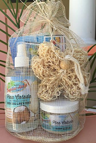 Tropical Trio 3-Piece Gift Set - Pina Colada with fresh cut pineapples and cool, creamy coconuts!