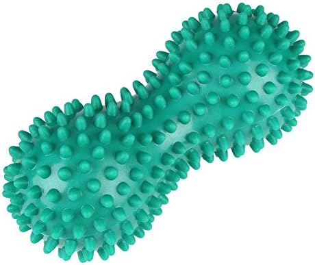 Self Massage Ball /Mobility WOD Ball - Double Lacrosse Ball /Peanut Massage Ball - Fantastic For Yoga, Crossfit, Trigger Point Therapy, Self Myofascial Release &amp; Back Massage