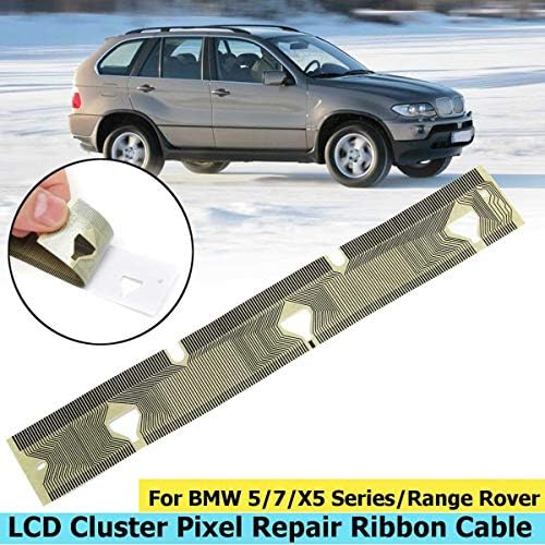 Relax4All - 17cm2.5cm Car LCD Pixel Repair Ribbon Cables for BMW E38 E39 E53 X5 Range Rover 530 528 540 M5 (E39) 1997-2003 7 Series