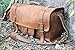 HLC 20 Inch Vintage Leather Duffel Travel Overnight Weekend Leather Bag for Men