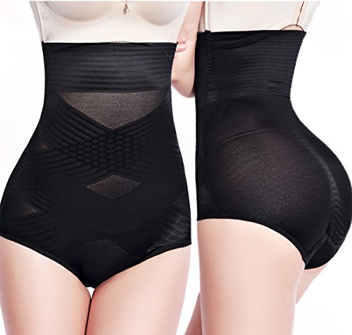 Women’s Shapewear, High Waist Seamless Tummy Control Body Shaper Underwear Shapewear for Women (3XL, Black)