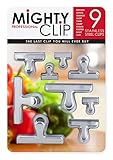 NameStar MightyClip Stainless Steel Bag Clips, Set