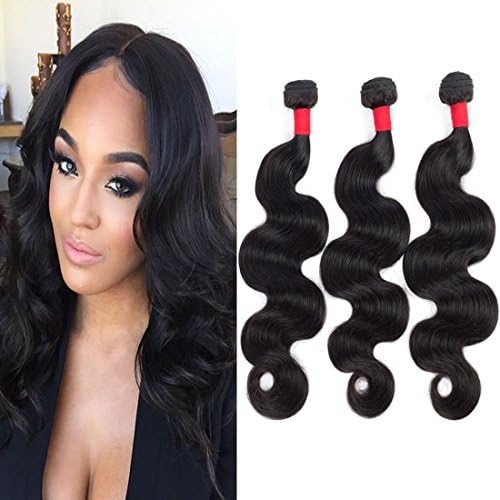 Juyouya Brazilian Virgin Body Wave Weft 3 Bundles 100% Unprocessed Human Hair Weave Remy Wavy Wholesale Hair Products (18 20 22)