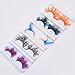 KLOUD City 5 Pairs Deluxe Party Stage Feather False Eyelashes Eye Lashes