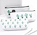 Z ZICOME Cactus Canvas Pencil Cases Purse Pouches, 3 Pack