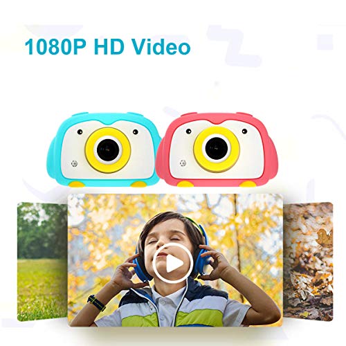 image for Kids Camera PANNOVO Digital Cam for Girls Rechargeable Video Recorder 