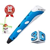 3D Printing Pen, Glyby Intelligent 3D Drawing Doodle Art with 1.75mm ABS Filament Refill