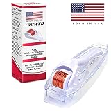 Derma Roller 0.30 mm 540 Titanium Micro-Needle Roller For Face - Cosmetic Microneedling SkinCare Tool For Men and Women - Suitable For All Skin Types - For Everyday Use And Perfect Beauty Gift