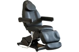 GreenLife OnBay 3-Motor Electric Massage Table Bed,Beauty SPA Facial Chair, Adjustable Height, Backrest & Legrest for Profess