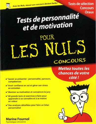 Tests de personnalité et de motivation