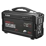 AUDEW 60000mAh/220Wh Powerhouse Portable Generator Power Source with 110V/60HzMax 200W AC Silent Power Inverters, AC & USB Output, Supply for Camping Emergency Backup