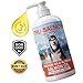 All Natural & Pure Wild Alaskan Salmon Oil for Dogs, Cats and Horses | Rich in EPA + DHA | Anti inflammatory | Supports Joint Function | Skin & Coat | Non GMO | cGMP Certified | Made in USA (16 oz)