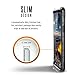 URBAN ARMOR GEAR UAG Designed for Samsung Galaxy S9 [5.8-inch Screen] Plyo Feather-Light Rugged [Ice] Military Drop Tested Phone Case
