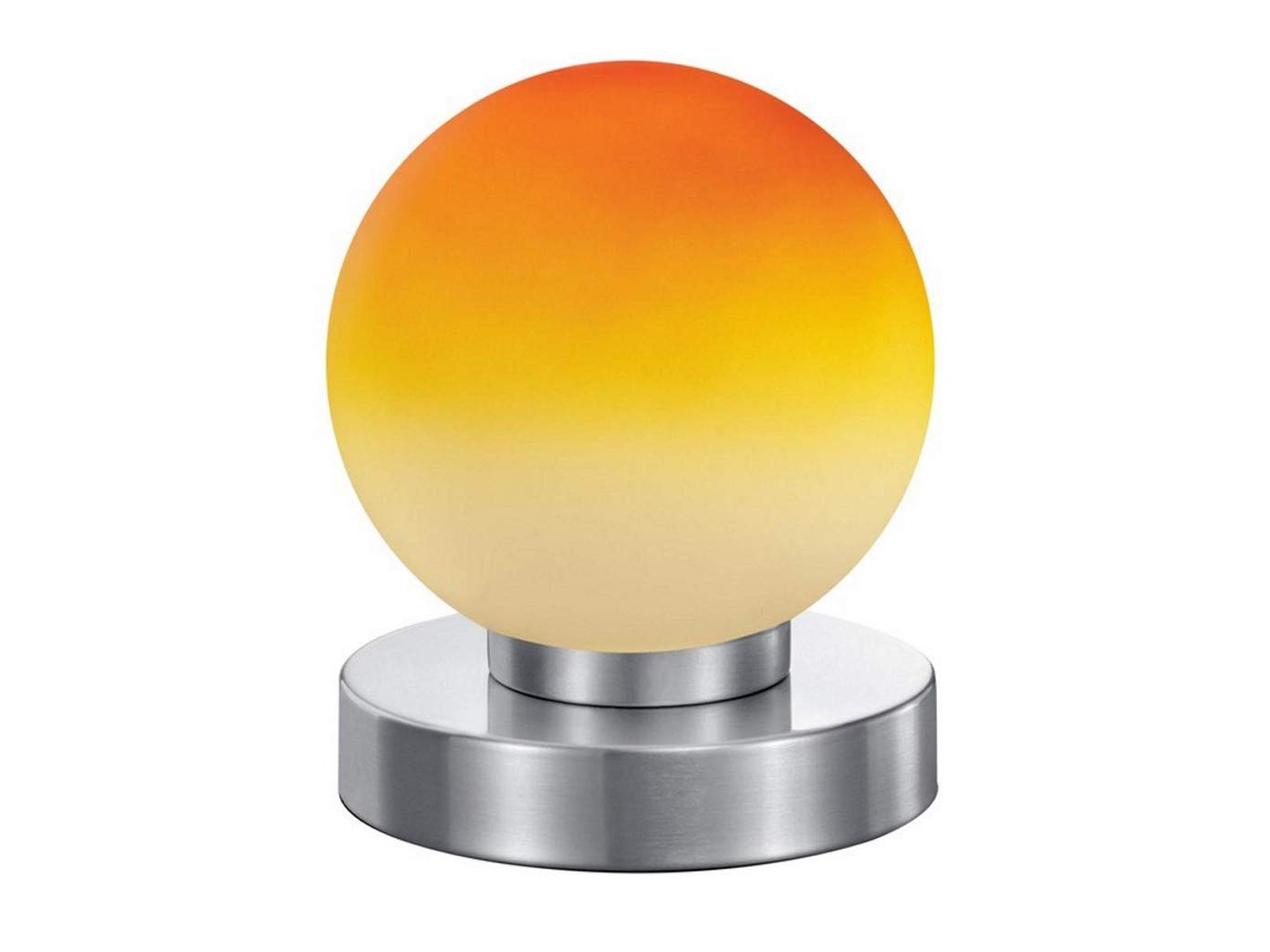 Table Light Prince Design with Touch Me Dimmer stahl matt-orange