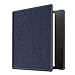 CaseBot Fabric Case for Kindle Oasis (10th and 9th Gen, 2019 and 2017 Release) - Slim Fit Protective Cover (Auto Wake Sleep Function for 2017 Version Only, Not for 2019 Version), Denim Indigo