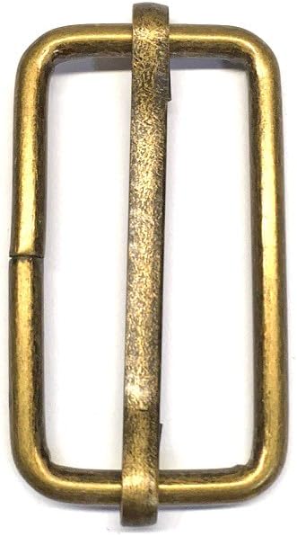 Hessen Antique 1.25" Moving Bar Slide Buckle - Pack of 50