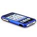 Snap-on Case compatible with Apple iPhone 3G / 3GS, Dark Blue / Black Cup Shape