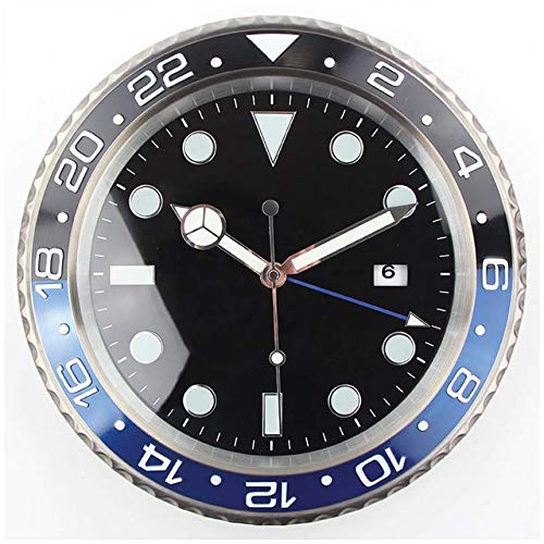 Zylbdnb Reloj De Pared De Metal Redondo Calidad De Diseno