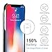 iPhone X Battery Case, 5000mah Rechargeable Slim Extended Protective Portable Backup Charger Case with Removable Power Bank and Ring Holder [Apple Certified Chip] Black
