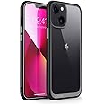 SUPCASE Unicorn Beetle Style Series Case for iPhone 13 (2021 Release) 6.1 Inch, Premium Hybrid Protective Clear Case (Black)