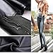 Ginasy Women's Slim Wet Look High Waist Thin Faux Leather Leggings - Medium
