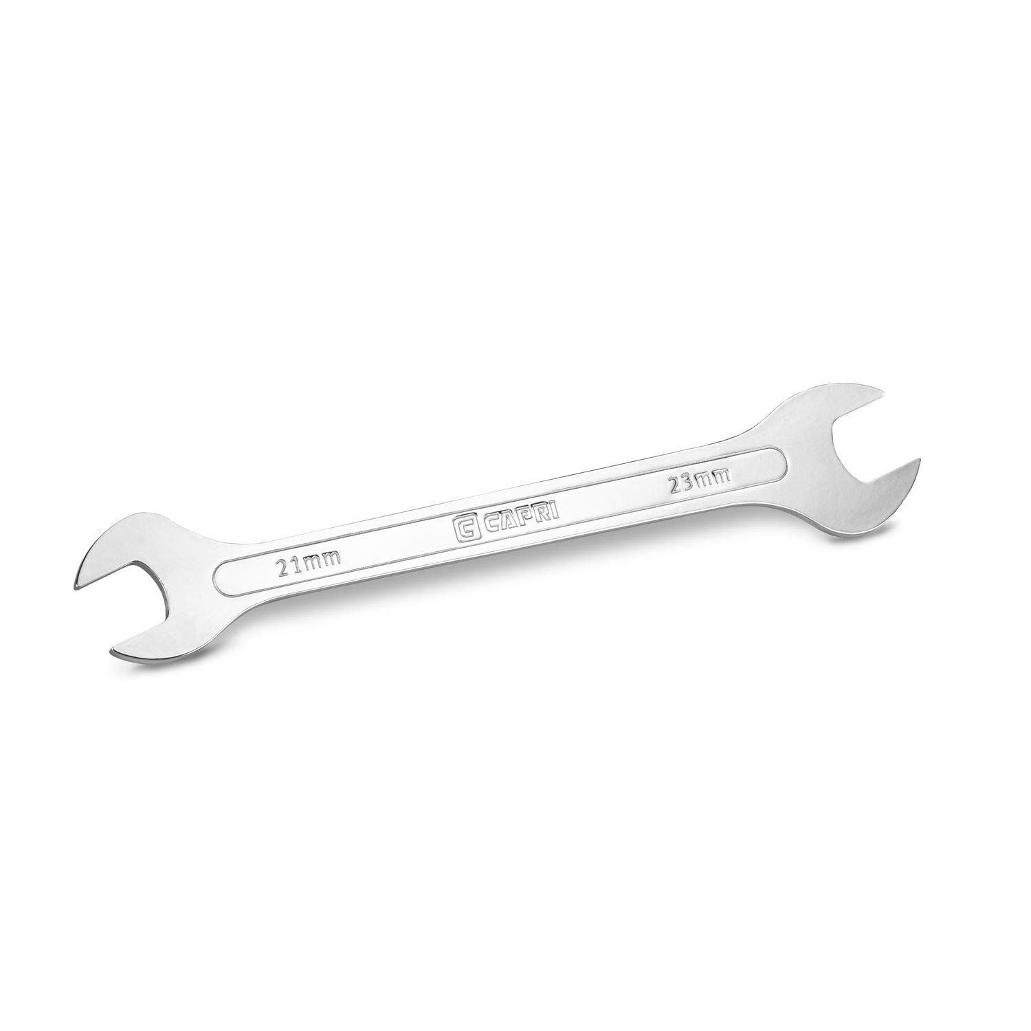 Capri Tools Super-Thin Open End Wrench (21 mm x 23 mm) — image 1