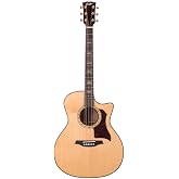 Bromo BAN 2CE Solid Top Grand Auditorium Cutaway Guitar