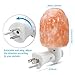 TORCHSTAR Himalayan Salt Night Light Plug-in with 8 Replacement Bulbs, ETL Certified, Natural Crystal Rock Salt Lamps Himalayan, Small Hand Carved Night Light, Light Gifts, Pack of 4