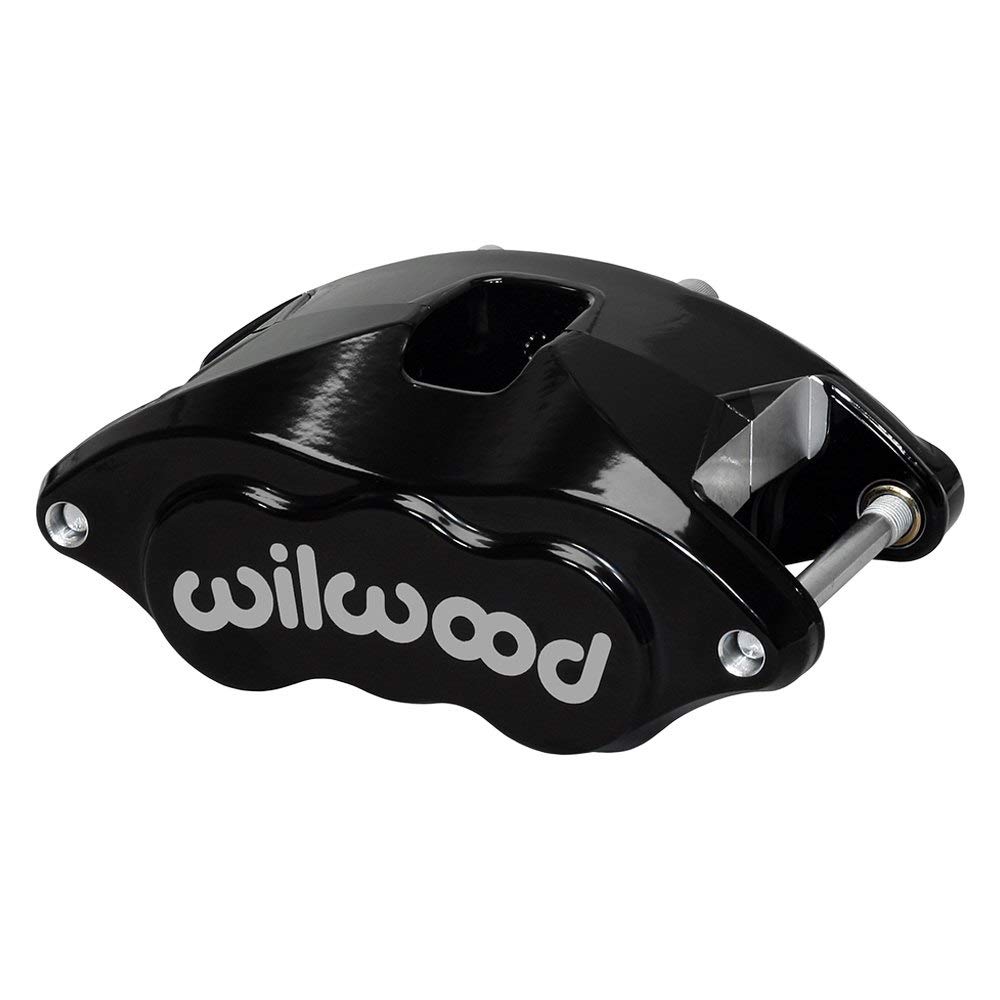 Photo 1 of WILWOOD WIL120-10937-BK Brake Caliper, D52, 2 Piston, Forged Aluminum, Black Powder Coat, 12.190 in OD x 1.040 in Thick Rotor, 7.060 in Floating Mount