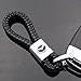 For Mazda Logo Emblem Key Chain Key Ring Metal Alloy BV Style Black Leather Gift Decoration Accessories